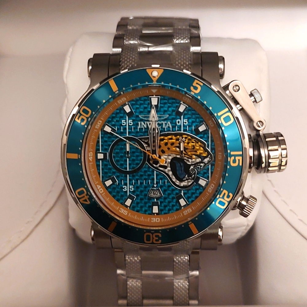 Invicta NFL Jacksonville Jaguars Coalition Forces 52mm Watch